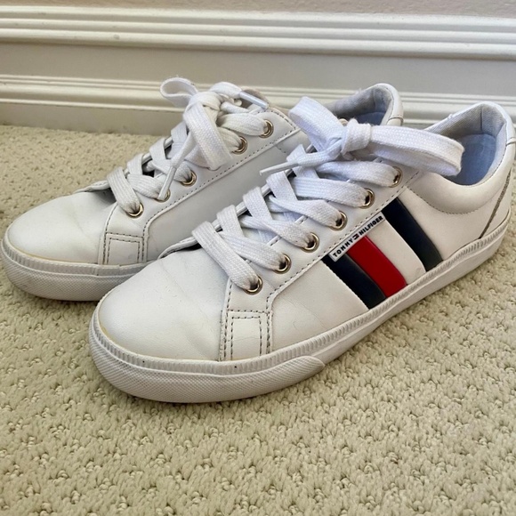 Tommy Hilfiger White Sneakers – Women’s Casual Shoes - Picture 2 of 6